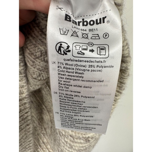 NWT Anastasia Wool Blend Sweater Vest Women's 2 Beige Pullover Classic Winter - Picture 8 of 9